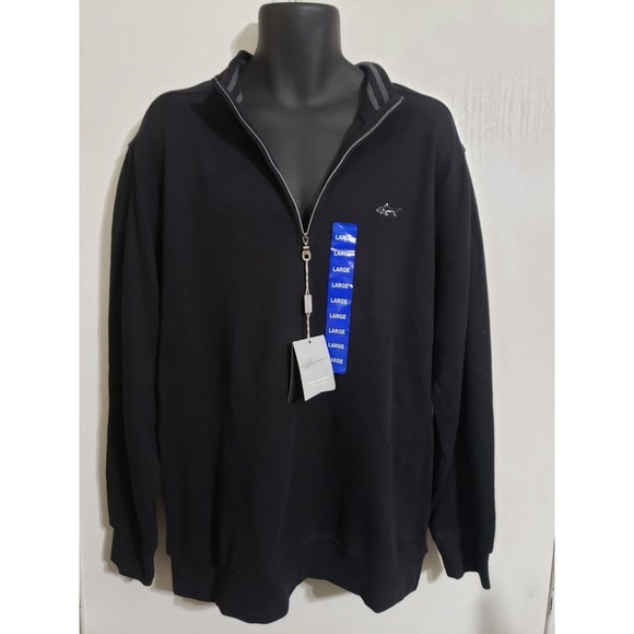 Greg Norman Signature Series 1/4 Zip Pullover Long Sleeve Shirt - Picture 1 of 12